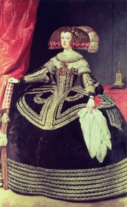 Mariana osztrák királynő (1635-96) 1653 körül